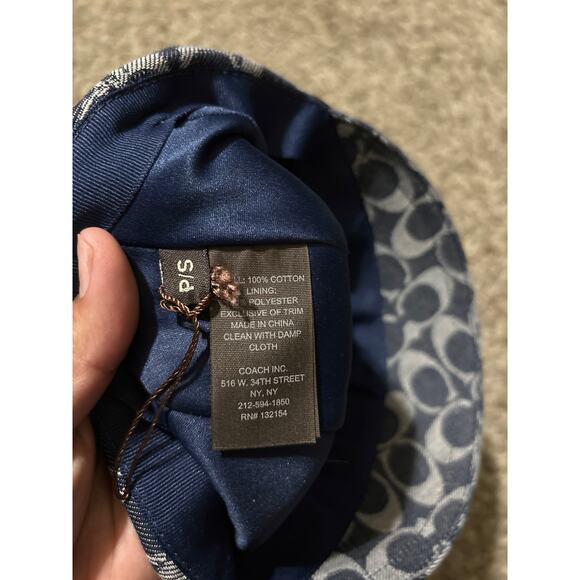 Coach Newsboy Hat Cap Scally Cabbie Blinders Hat Flat Cap Driver Est. 1941 - Picture 3 of 4